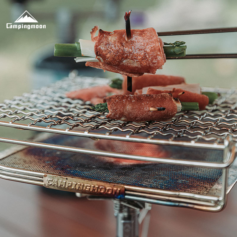 CAMPINGMOON Grelha Dobrável de - Outdoor Camping Gas Stove avaliação e preço