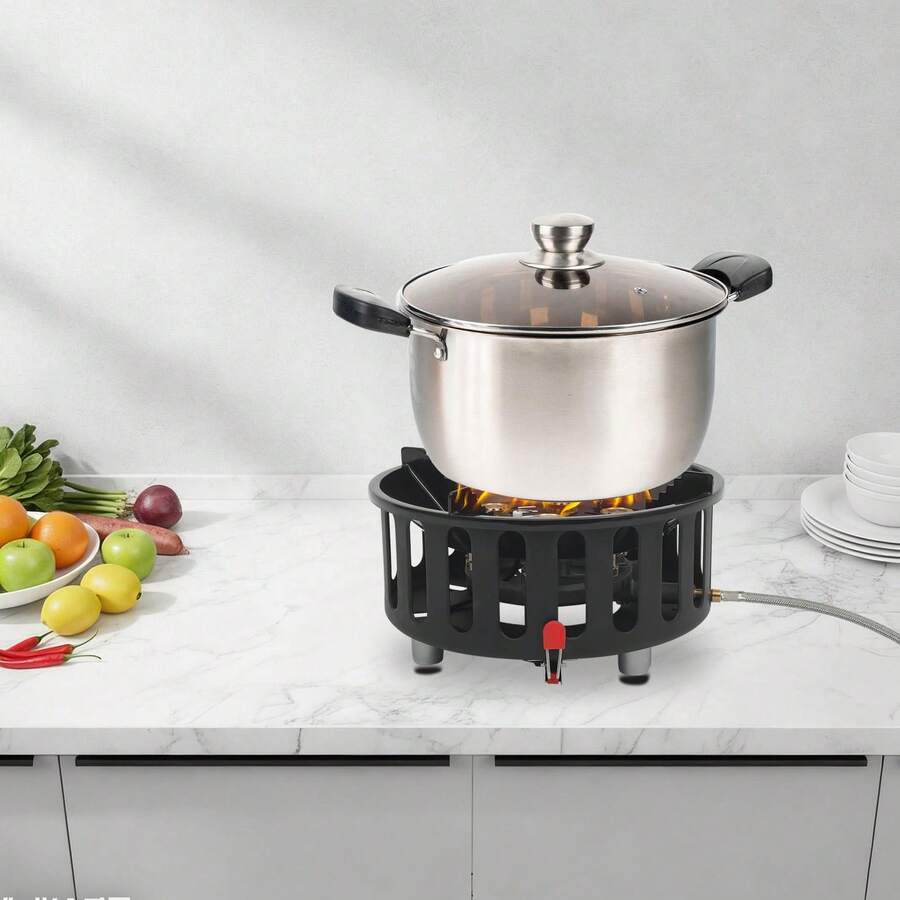 Fogão Portátil para Camping co - Outdoor Camping Gas Stove avaliação e preço