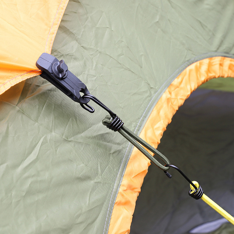 5 pçs ganchos cordão corda elá - Outdoor Camping Canopy avaliação e preço