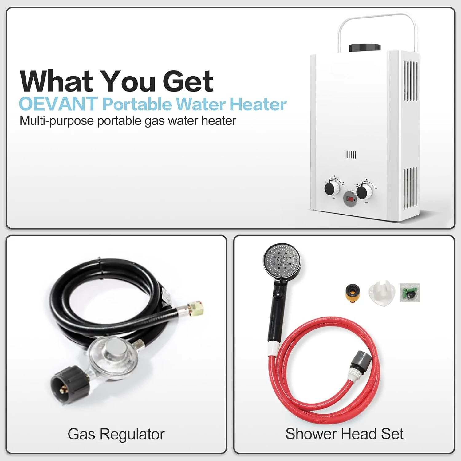 Aquecedor de Água a Gás Propan - Outdoor Camping Hot Water Heater avaliação e preço