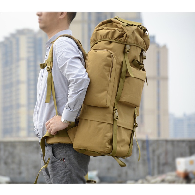 Mochila Tática de Grande Capac - Lightweight Backpack 65L avaliação e preço