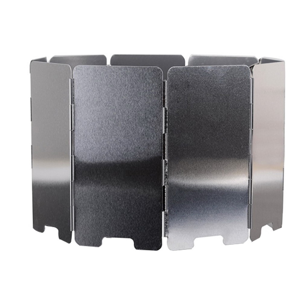 Protetor de Vento Dobrável par - Outdoor Camping Gas Stove avaliação e preço