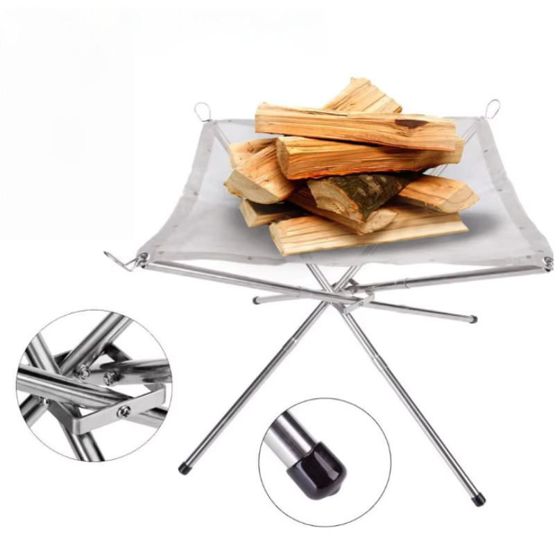 Suporte Portátil para Fogueira - Outdoor Camping Wood Burning Stove avaliação e preço