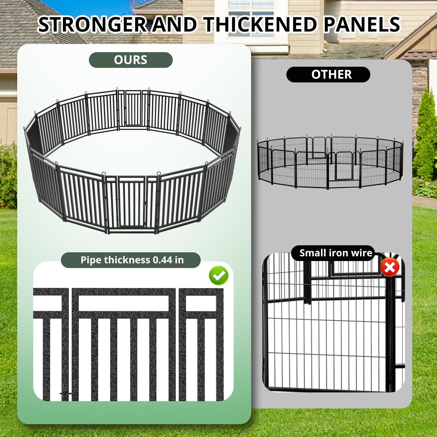 Cerca para Cães Reforçada para - Outdoor Camping Dog Fence avaliação e preço