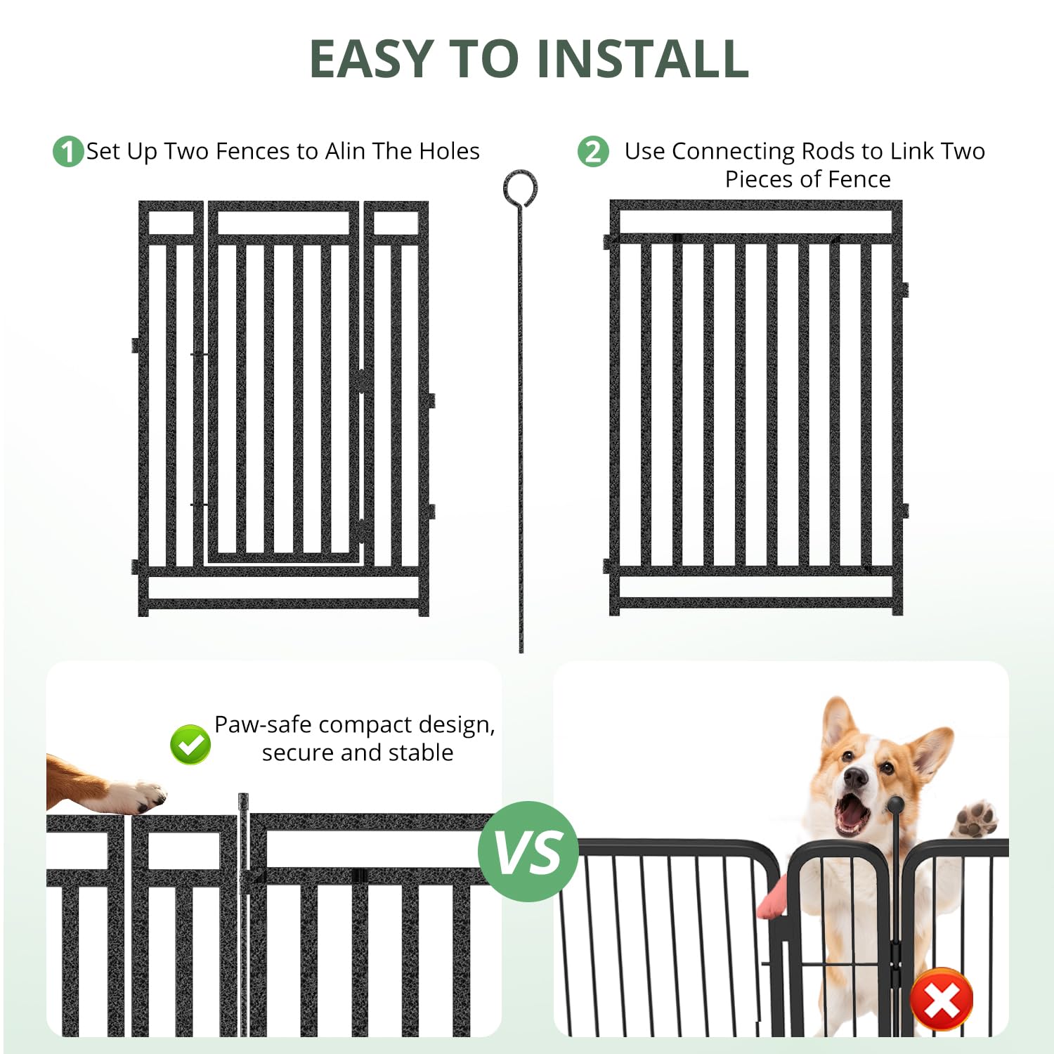 Cerca para Cães Reforçada para - Outdoor Camping Dog Fence avaliação e preço