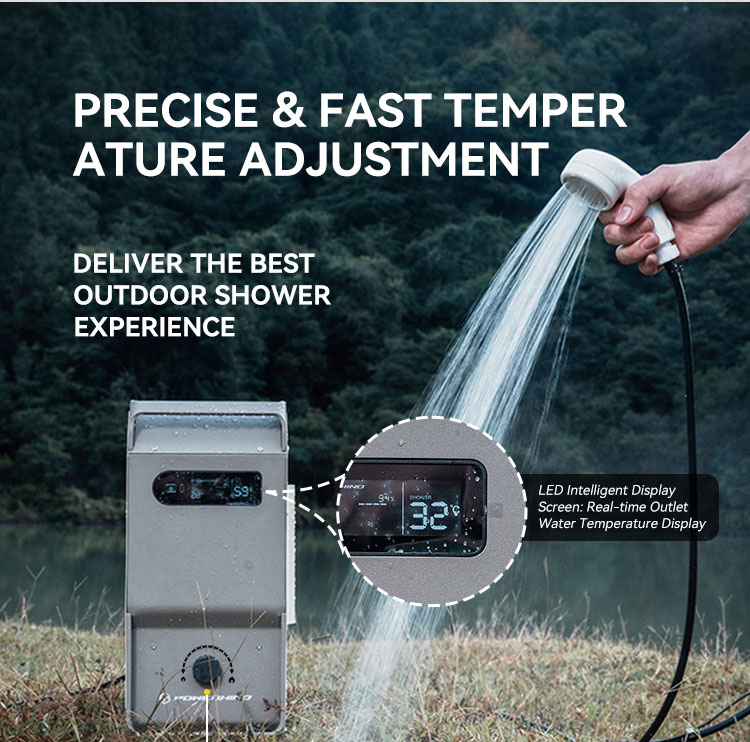 Aquecedor de água externo Powe - Outdoor Camping Hot Water Heater avaliação e preço