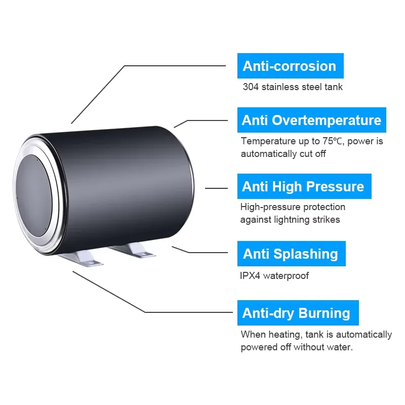 Aquecedor de Água Elétrico Por - Outdoor Camping Hot Water Heater avaliação e preço