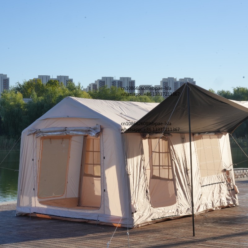 Tenda inflável de camping com  - Outdoor Camping Canopy avaliação e preço