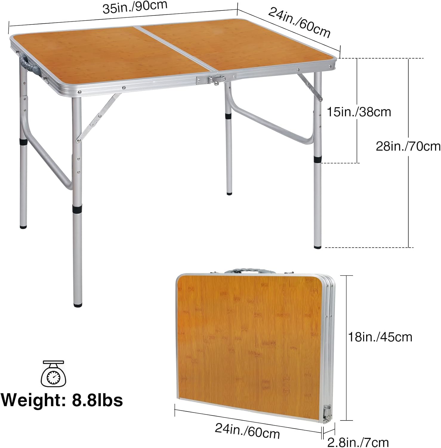 Mesa de Camping Dobrável Ajust - Outdoor Camping Cooking Table avaliação e preço