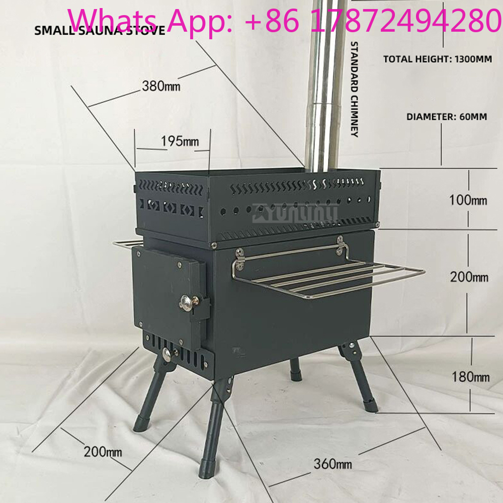 Fogão Portátil a Lenha para Aq - Outdoor Camping Wood Burning Stove avaliação e preço