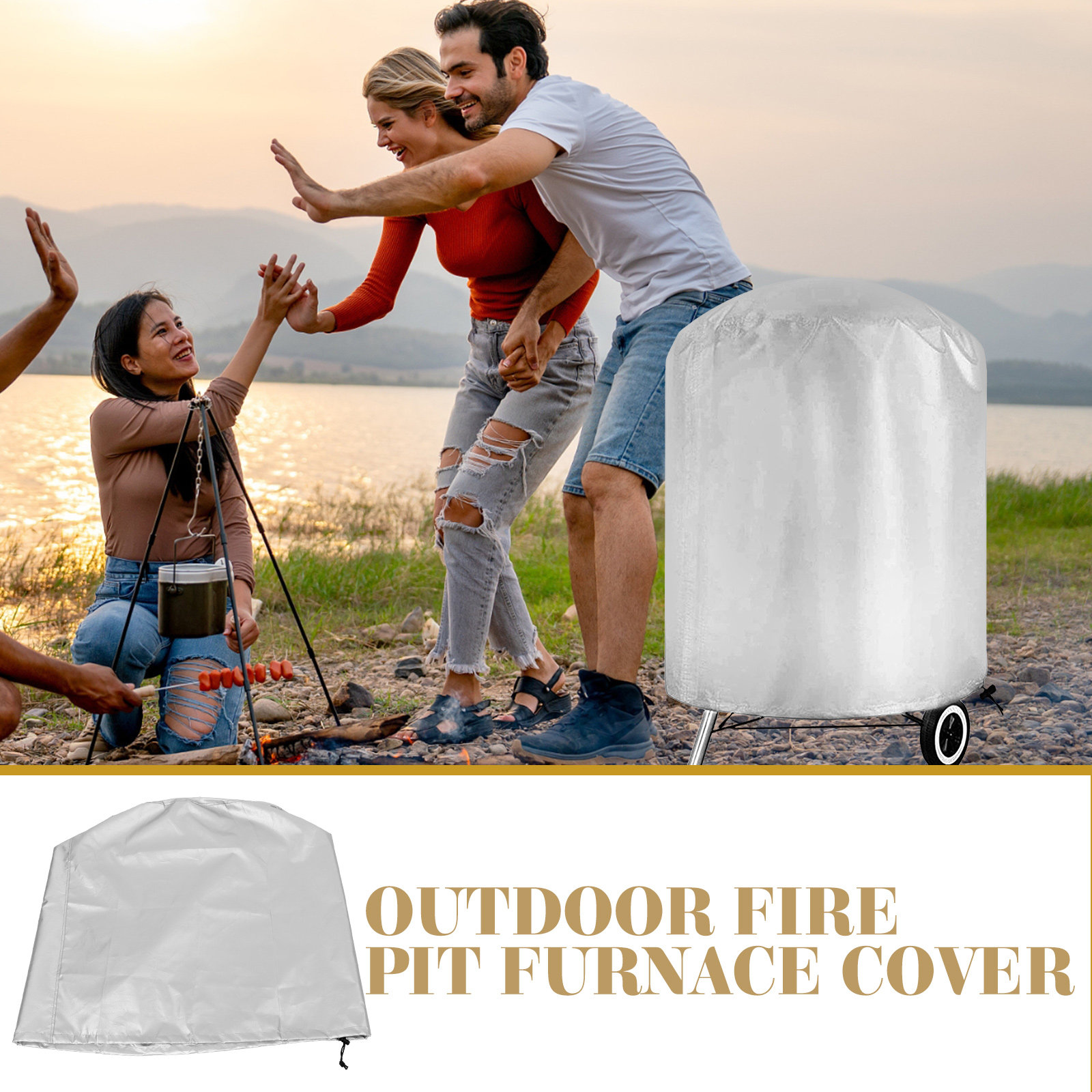 Capa Protetora para Churrasque - Outdoor Camping Gas Stove avaliação e preço
