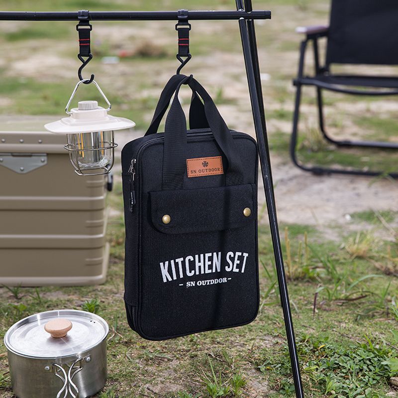 Conjunto de Utensílios de Cozi - Outdoor Camping Kitchen Set avaliação e preço
