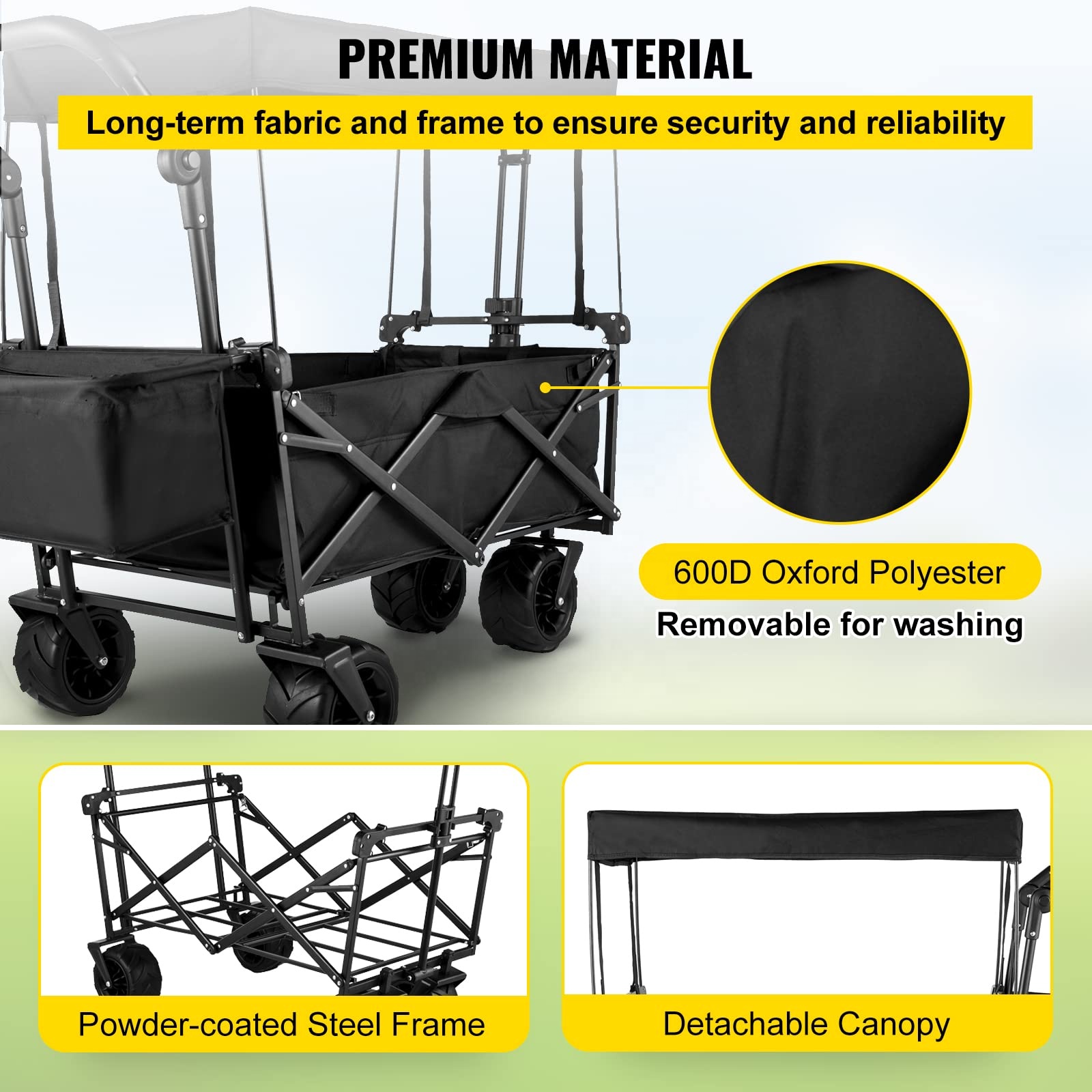 Carrinho de Camping Dobrável p - Outdoor Camping Canopy avaliação e preço