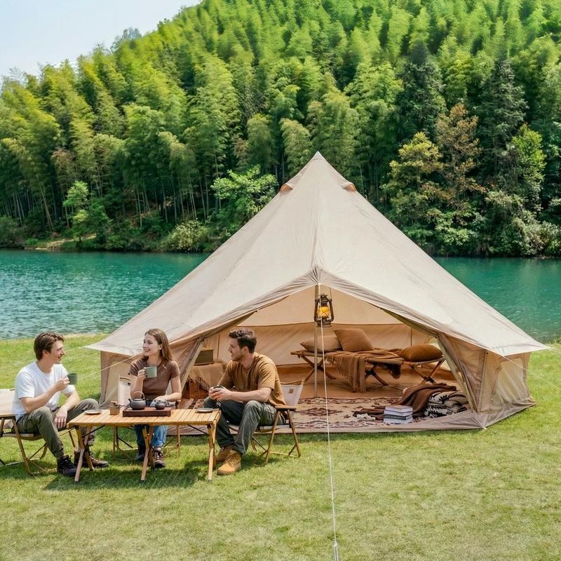 Tenda Bell para 4 Estações 16. - Outdoor Yurt Camping avaliação e preço