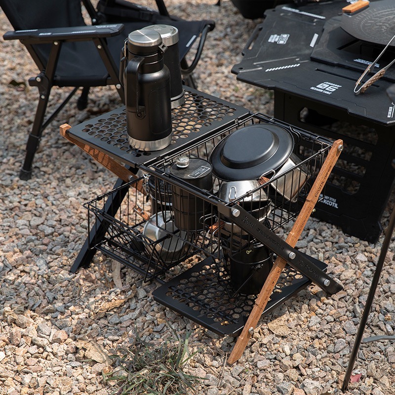 Cesto Organizador Portátil Dob - Outdoor Camping Cooking Table avaliação e preço
