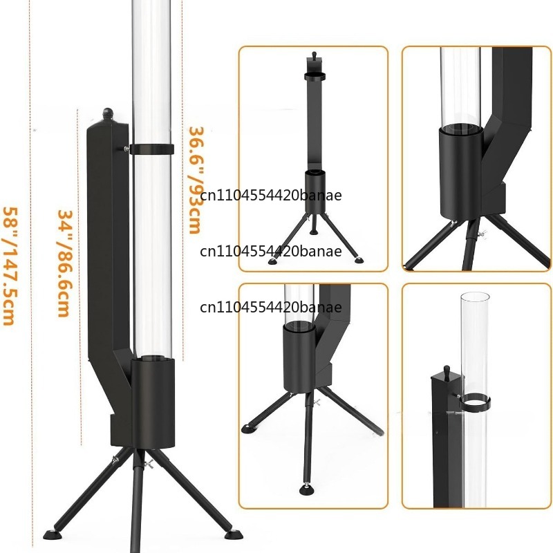 Fogão de foguete de queima de  - Outdoor Camping Wood Burning Stove avaliação e preço