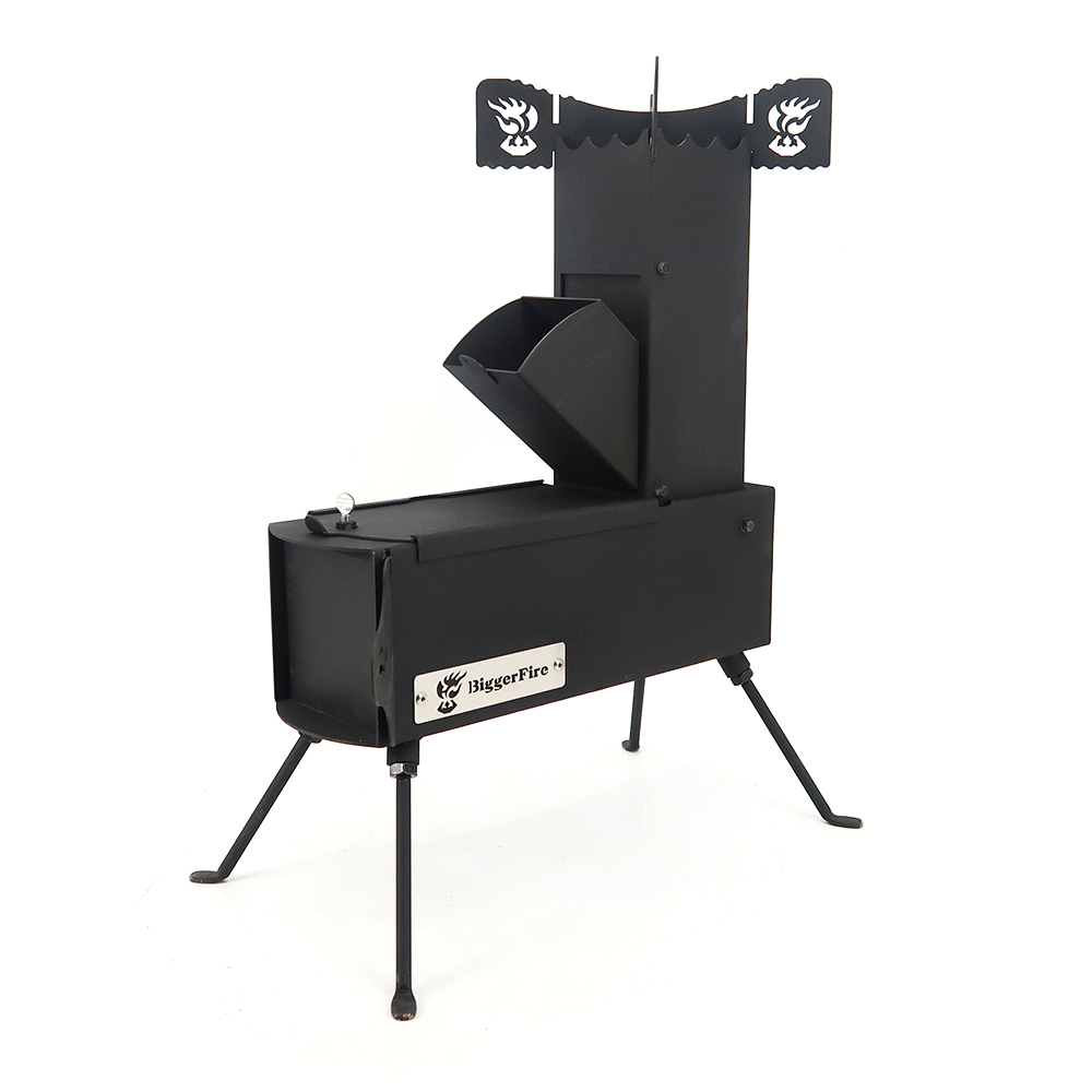 Fogão Rocket Portátil a Lenha  - Outdoor Camping Wood Burning Stove avaliação e preço