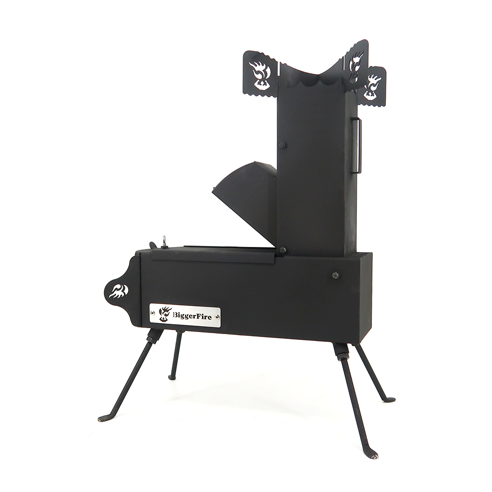 Fogão Rocket Portátil a Lenha  - Outdoor Camping Wood Burning Stove avaliação e preço