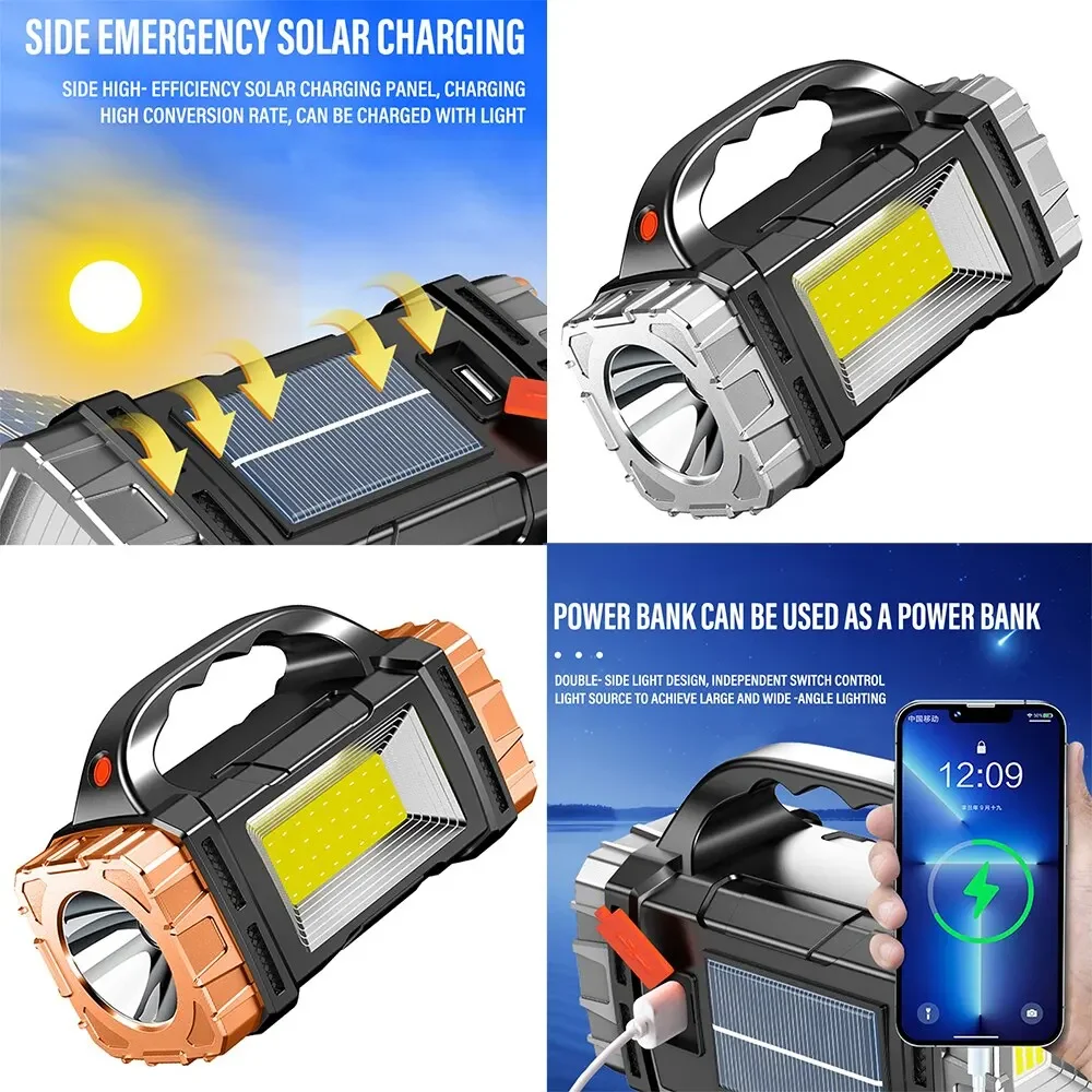 Nova Lanterna LED Solar Recarr - Battery Outdoor Camping avaliação e preço