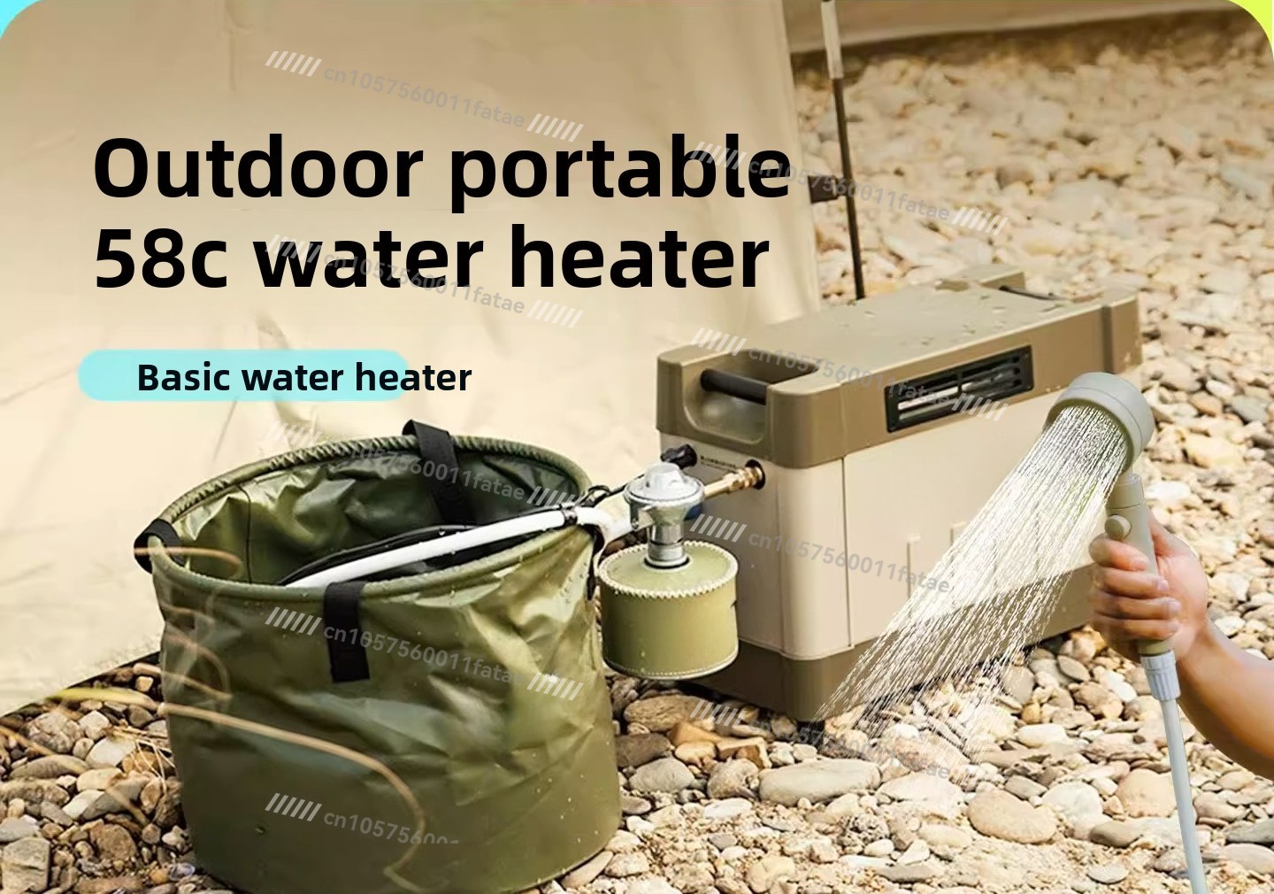 Chuveiro ao ar livre acampamen - Outdoor Camping Gas Heater avaliação e preço
