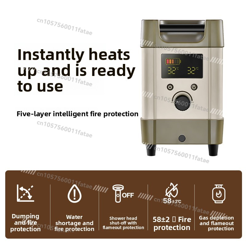 Chuveiro ao ar livre acampamen - Outdoor Camping Gas Heater avaliação e preço