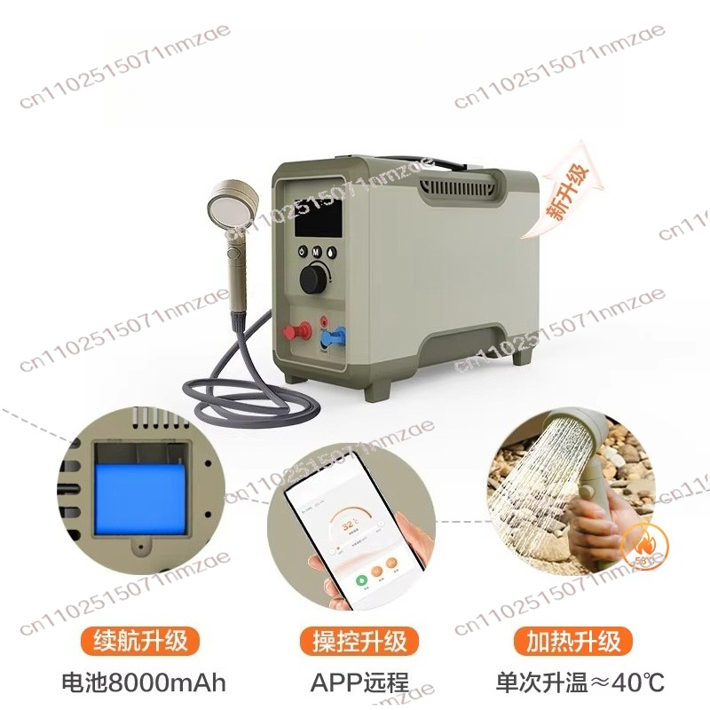 Aquecedor de água termostático - Outdoor Camping Hot Water Heater avaliação e preço