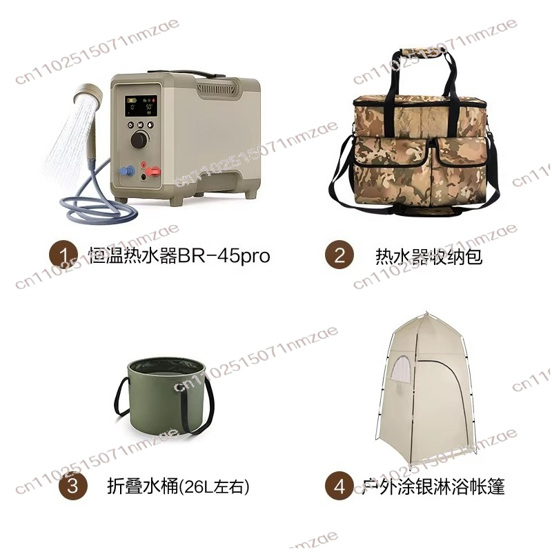 Aquecedor de água termostático - Outdoor Camping Hot Water Heater avaliação e preço