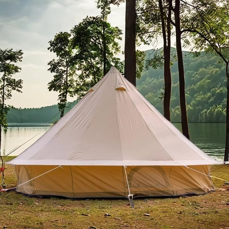 Tenda de Luxo para Camping ao  - Outdoor Yurt Camping avaliação e preço