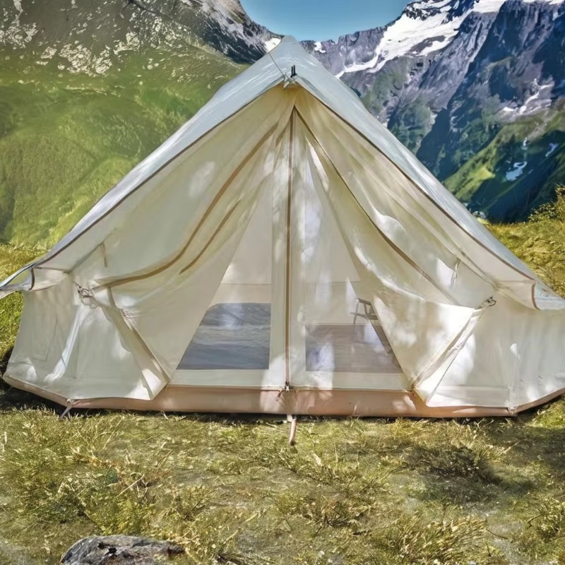 Tenda de Luxo para Camping ao  - Outdoor Yurt Camping avaliação e preço
