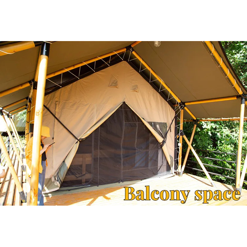 Tenda Safari de Qualidade para - Outdoor Yurt Camping avaliação e preço