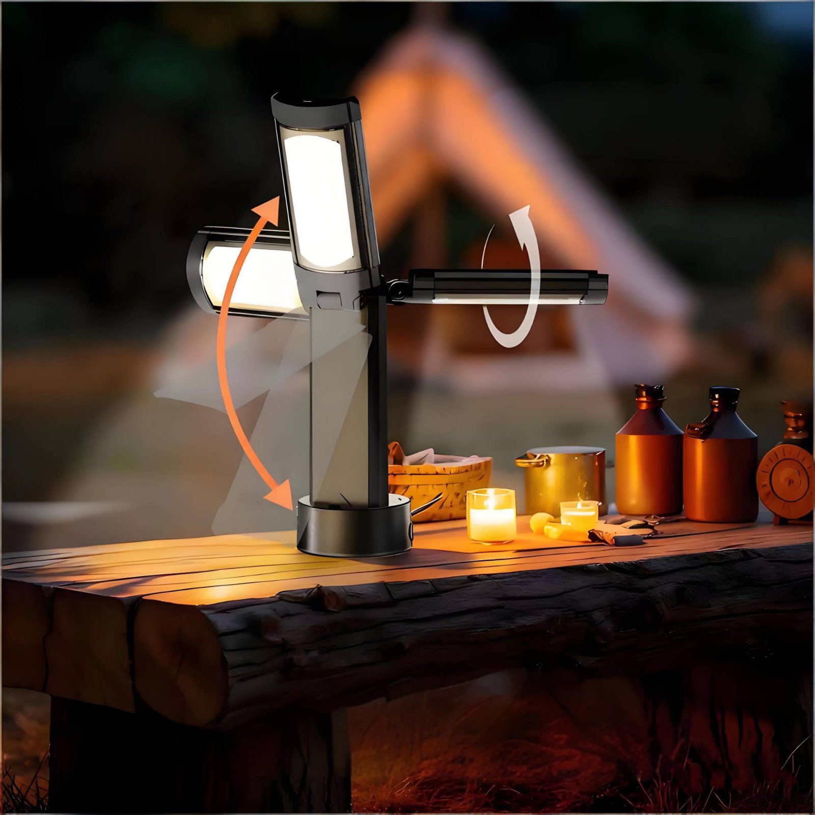 Lâmpada de Tenda Telescópica c - Battery Outdoor Camping avaliação e preço