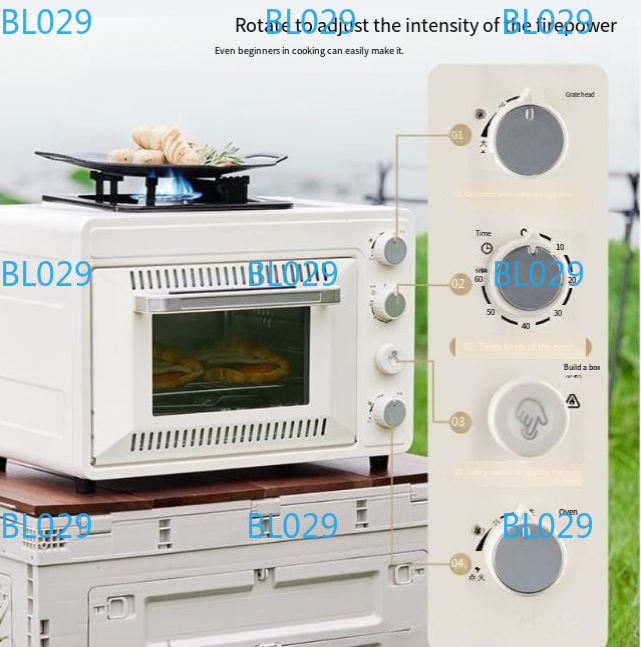 Forno portátil pequeno para as - Outdoor Camping Oven avaliação e preço