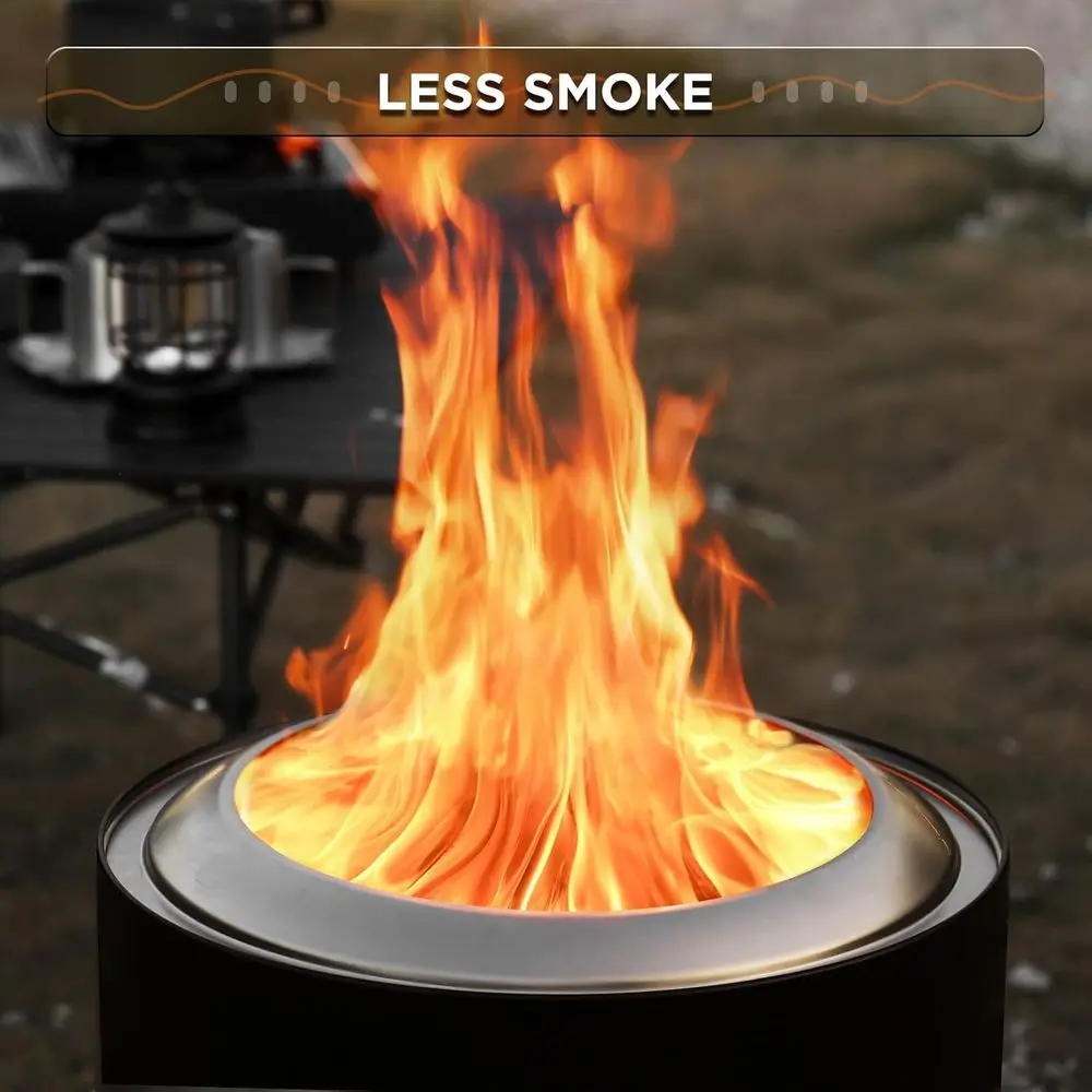 Fogão Portátil de Aço para Aca - Outdoor Camping Wood Burning Stove avaliação e preço