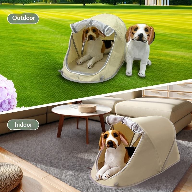 Tenda portátil para cães, prot - Outdoor Camping Dog Fence avaliação e preço
