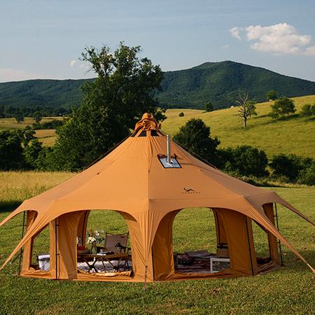 Tenda Yurt de Luxo para Campin - Outdoor Yurt Camping avaliação e preço