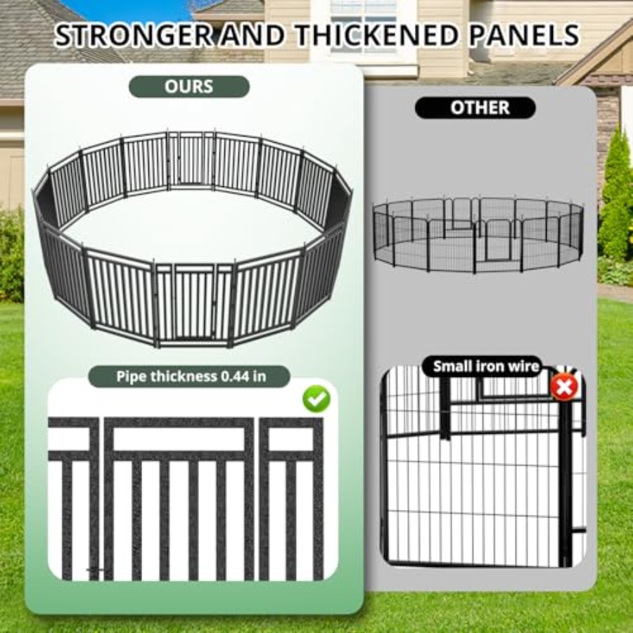 Cercado para Cães Portátil par - Outdoor Camping Dog Fence avaliação e preço