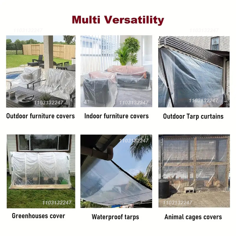 Lona exterior transparente 0.1 - Outdoor Camping Dog Fence avaliação e preço