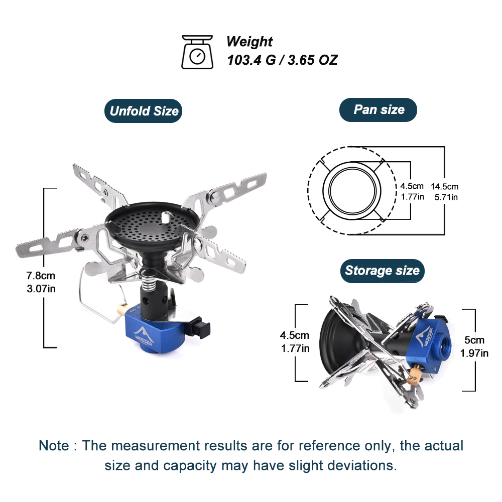 Fogão a Gás para Camping ao Ar - Outdoor Camping Gas Stove avaliação e preço