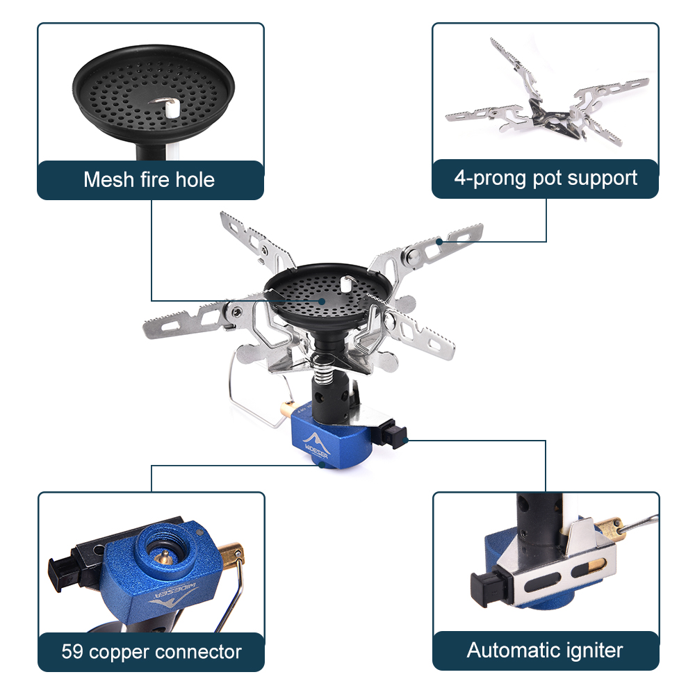 Fogão a Gás para Camping ao Ar - Outdoor Camping Gas Stove avaliação e preço