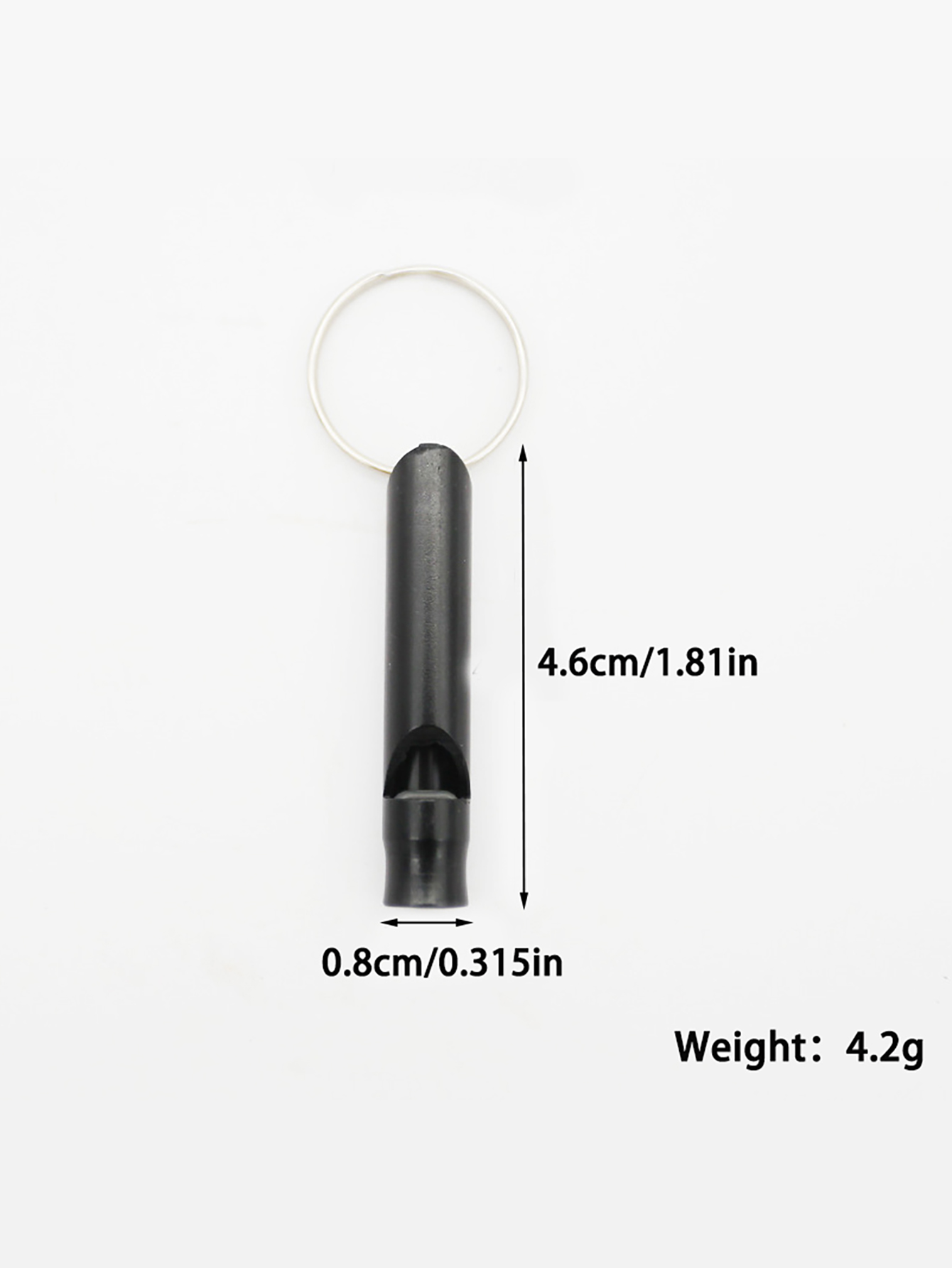 Apito de Emergência Leve em Al - Outdoor Camping Essential Gear avaliação e preço