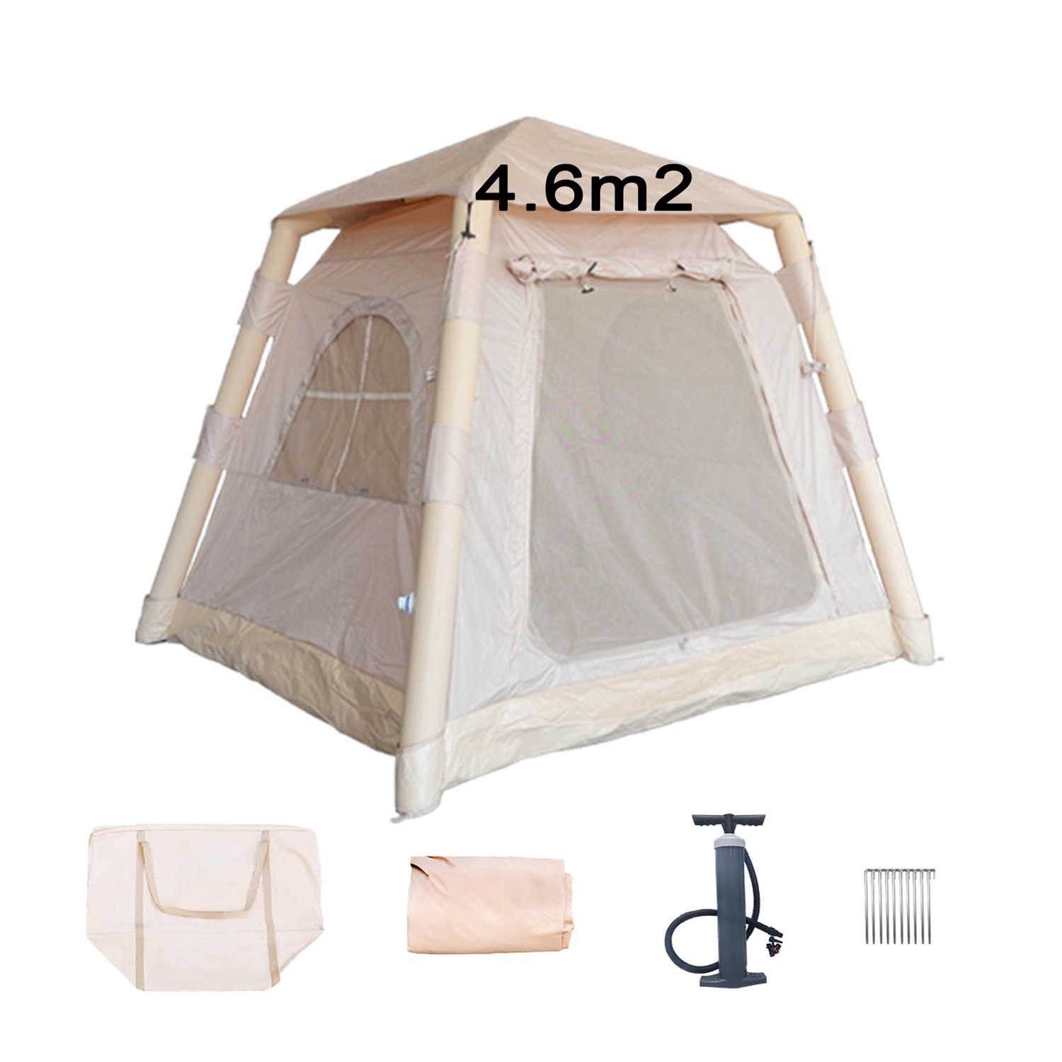 Tenda Inflável Leve de 4,6 m²  - Outdoor Camping Set avaliação e preço