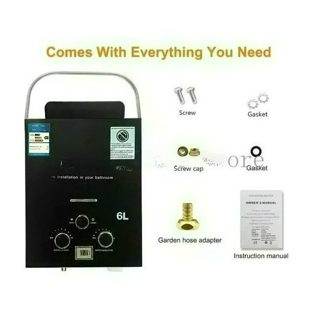 Aquecedor de Água a Gás Propan - Outdoor Camping Hot Water Heater avaliação e preço