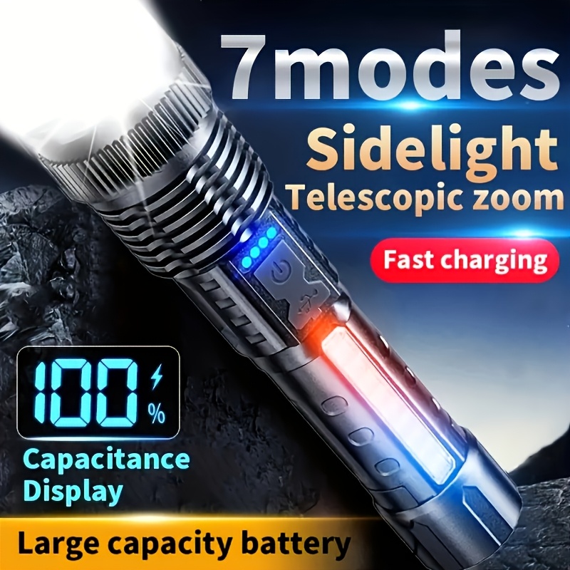 Lanterna LED Poderosa com Disp - Battery Outdoor Camping avaliação e preço