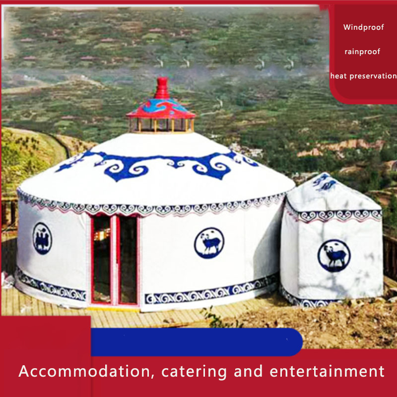 Tenda Iglu Mongol para Família - Outdoor Yurt Camping avaliação e preço