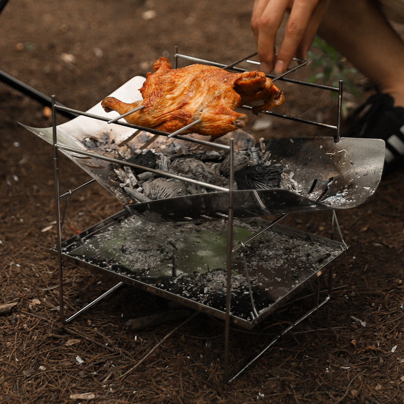 Queima de madeira fogão acampa - Outdoor Camping Wood Burning Stove avaliação e preço