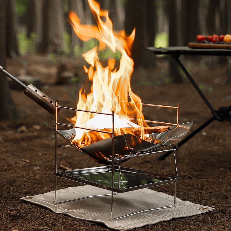 Queima de madeira fogão acampa - Outdoor Camping Wood Burning Stove avaliação e preço