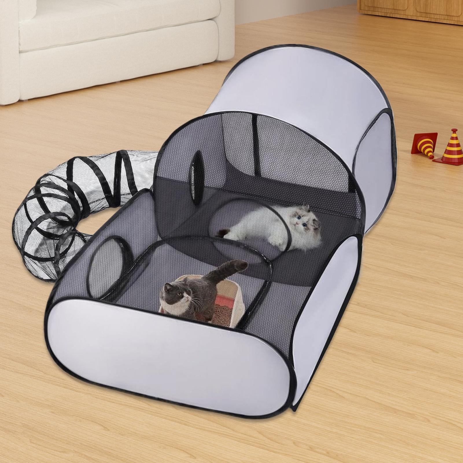 Cerca para cães 2025 com túnel - Outdoor Camping Dog Fence avaliação e preço